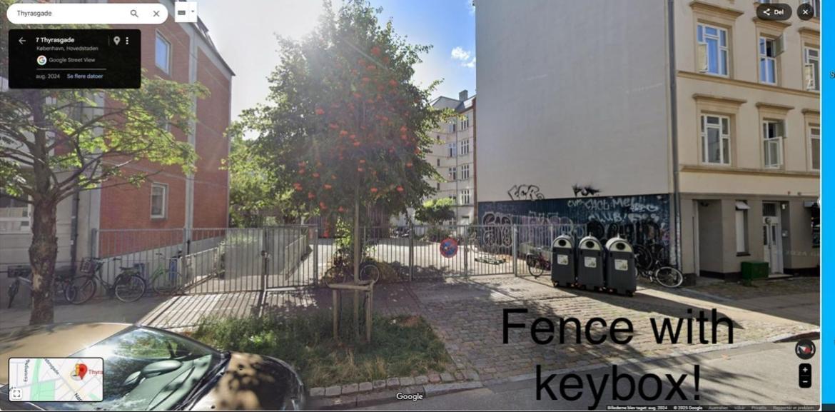 Central Copenhagen Apt With Balcony, Free Parking W Elevator Экстерьер фото